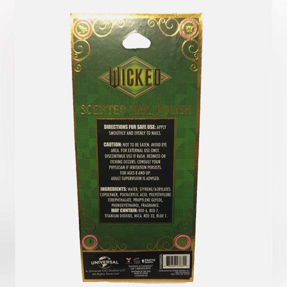 🔴 Wicked Scented Nail Polish Set - Pink and Green - Picture 2 of 2